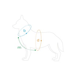 AMIPLAY Szelki Guard Samba - Żółte XL