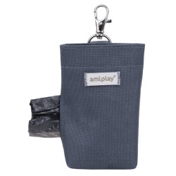 AMIPLAY Torebka na worki do odchodów Samba - Szara