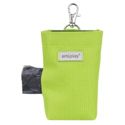 AMIPLAY Torebka na worki do odchodów Samba - Zielona