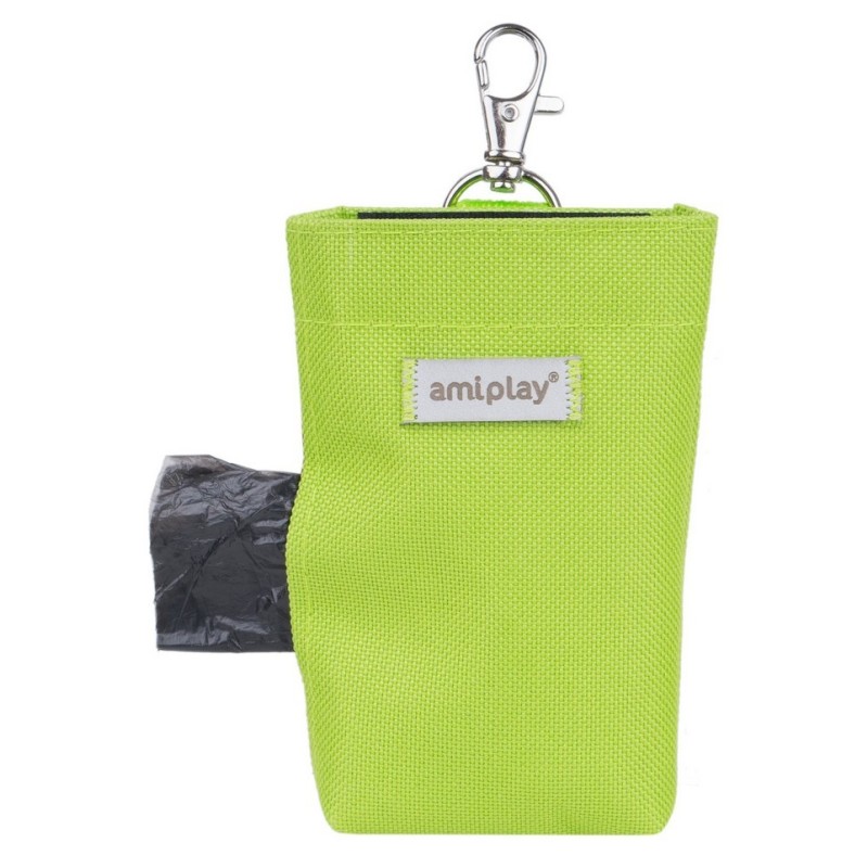 AMIPLAY Torebka na worki do odchodów Samba - Zielona