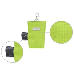 AMIPLAY Torebka na worki do odchodów Samba - Zielona