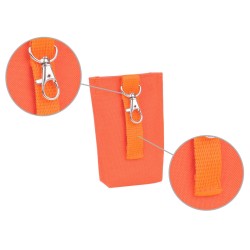 AMIPLAY Torebka na worki do odchodów Samba - Pomarańczowa