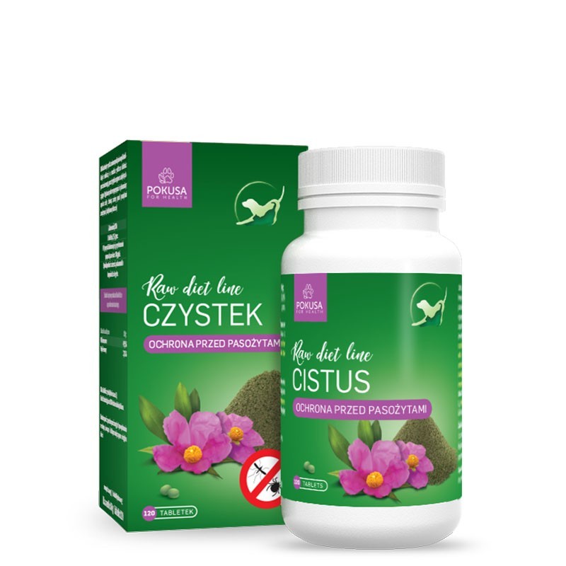 POKUSA RawDietLine Czystek (Cistus) 120 tabl.