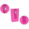AMIPLAY Torebka na worki do odchodów Samba - Różowa