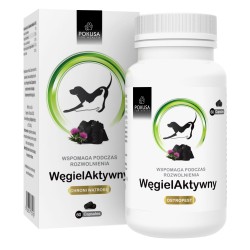 POKUSA GreenLine Węgiel Aktywny z ostropestem 60 kaps.