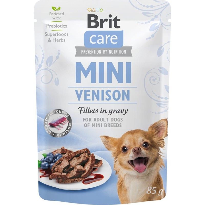 BRIT CARE Mini Venison 85g (saszetka)