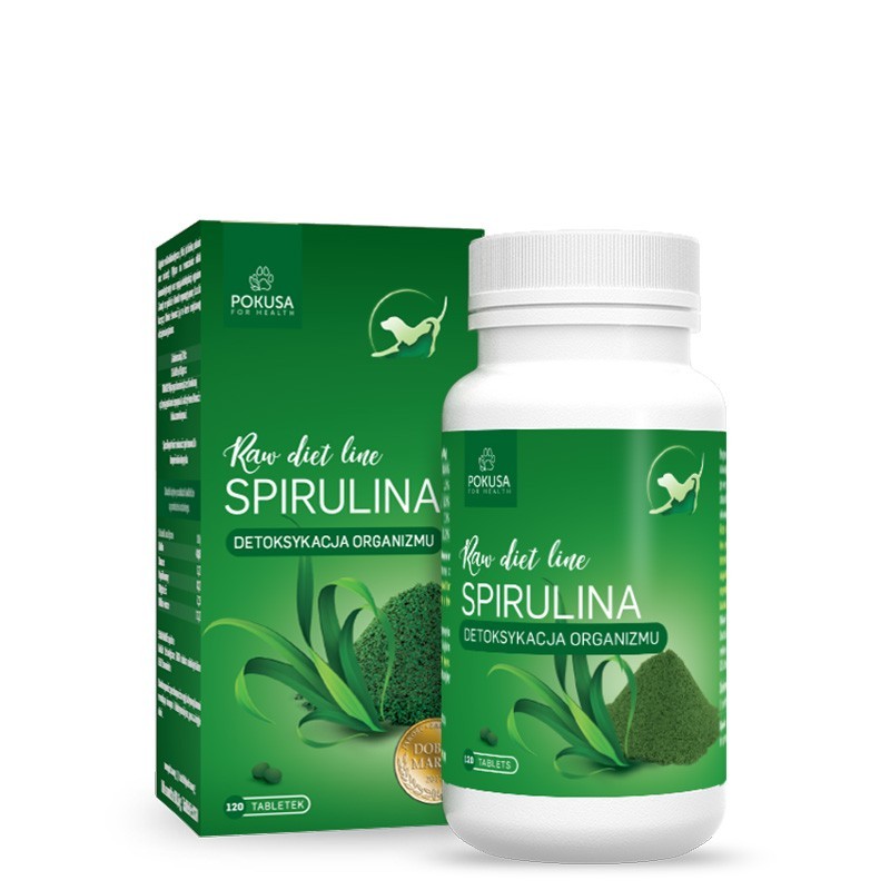 POKUSA RawDietLine Spirulina 120 tabl.