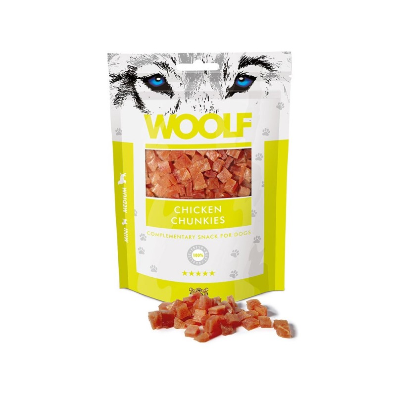 WOOLF Chicken Chunkies 100g