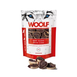 WOOLF Beef Sushi with Cod 100g