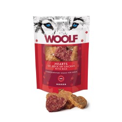 WOOLF Hearts of Duck or Chicken with Rice 100g