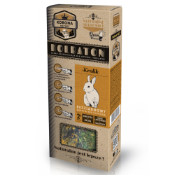 NATURAL-VIT Korona Natury - kolbaton dla królika: koniczyna z maliną, babka lancetowata z nagietkiem