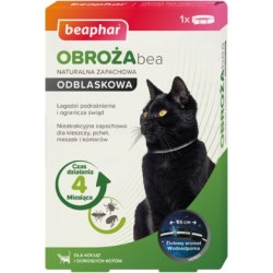 BEAPHAR Bea Obroża naturalna zapachowa refleksyjna dla kociąt i kotów (odblaskowa)