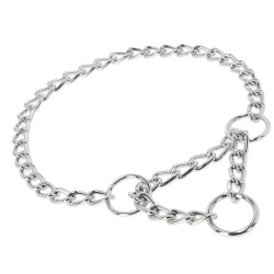 DINGO Obroża łańcuszkowa zaciągana - pojedyncza 3,5 x 60 cm