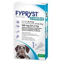 KRKA Fypryst Combo 20 - 40 kg 1x 1 pipeta