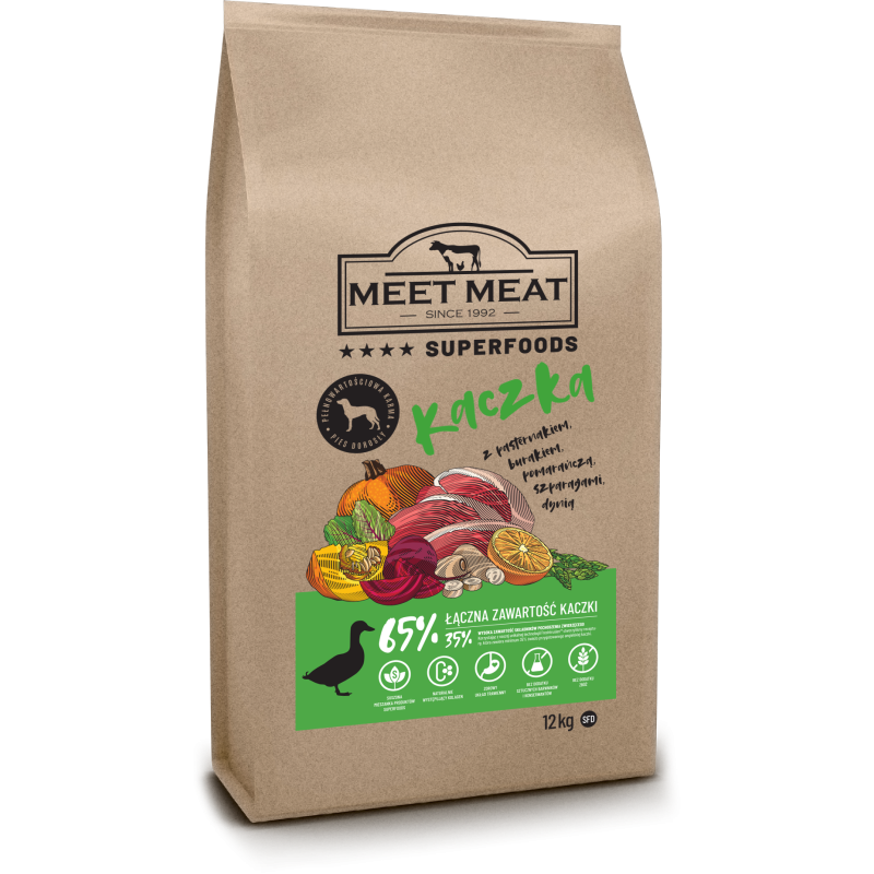 MEET MEAT Superfoods Adult Duck 2kg