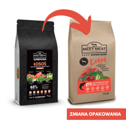MEET MEAT Superfoods Adult Łosoś 2kg