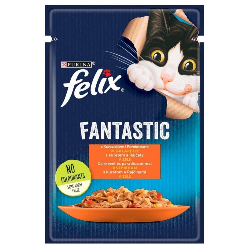 FELIX Fantastic Kurczak z pomidorami w galaretce 85g