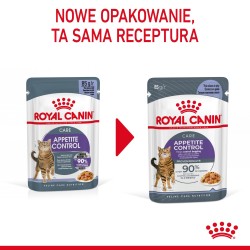 ROYAL CANIN Appetite Control Care karma mokra w galaretce dla kotów dorosłych, uporczywie domagających się jedzenia 85g