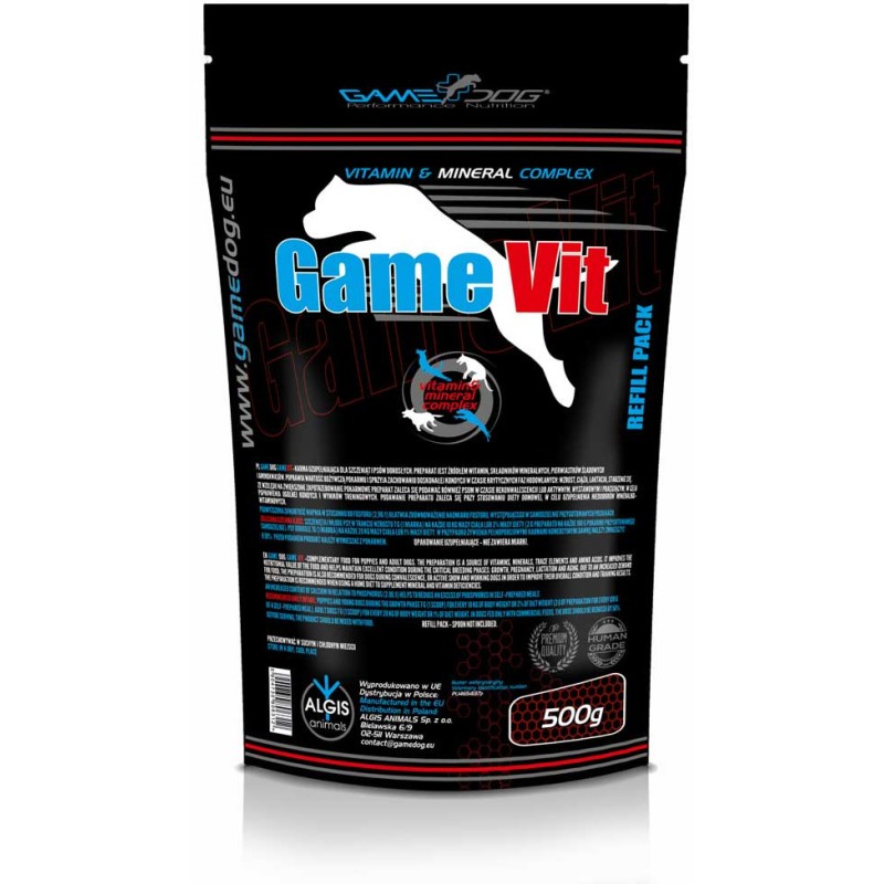 GAME DOG GameVit 500g Refill Pack