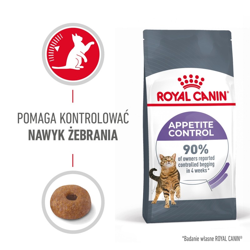 ROYAL CANIN Appetite Control Care karma sucha dla kotów dorosłych, uporczywie domagających się jedzenia 3,5kg