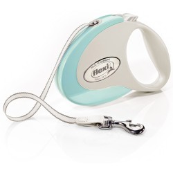 FLEXI Smycz automatyczna Style M taśma 5 m do 25kg - Miętowa