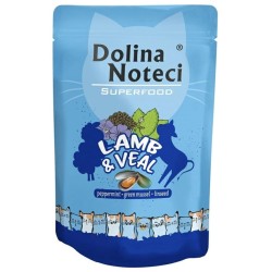 DOLINA NOTECI Superfood dla kota Jagnięcina i Cielęcina (saszetka) 85g