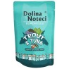 DOLINA NOTECI Superfood dla kota Pstrąg i Tuńczyk (saszetka) 12x 85g