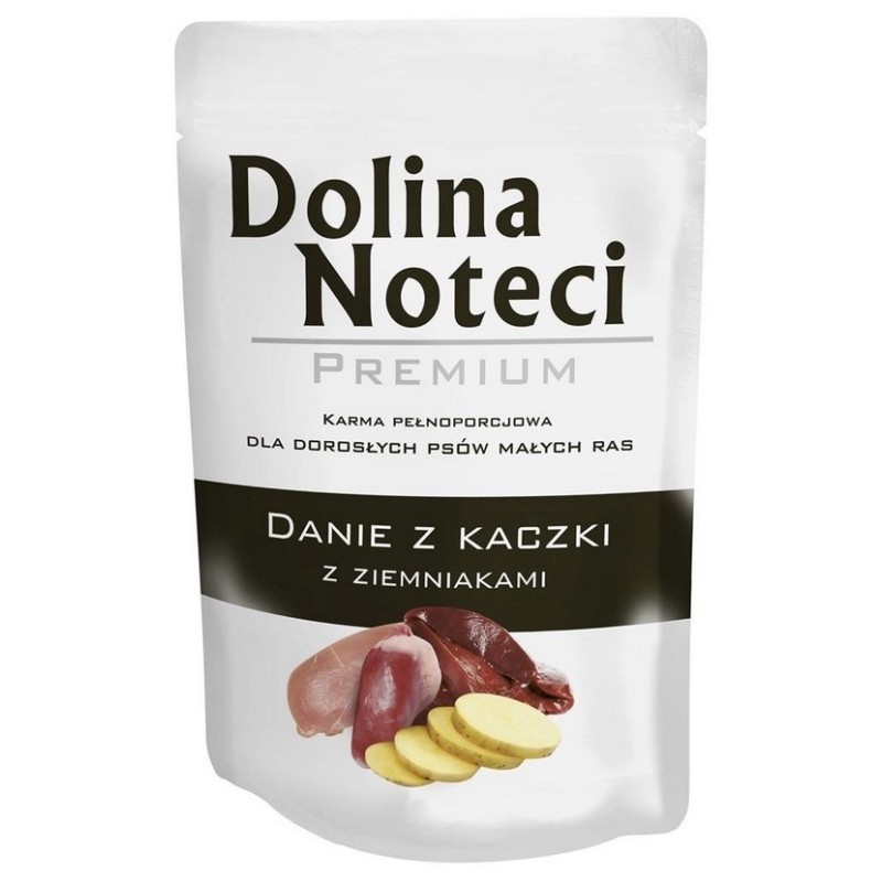 DOLINA NOTECI Danie dla Psa Kaczka z Ziemniakami (saszetka) 300g