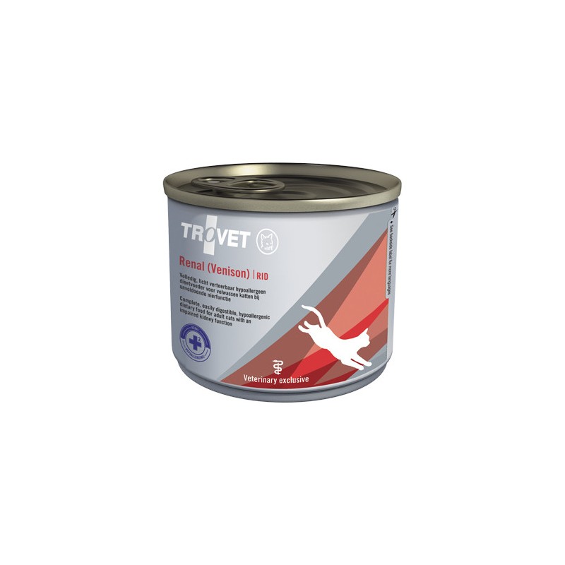 TROVET KOT RID Renal Venison 200g (puszka)