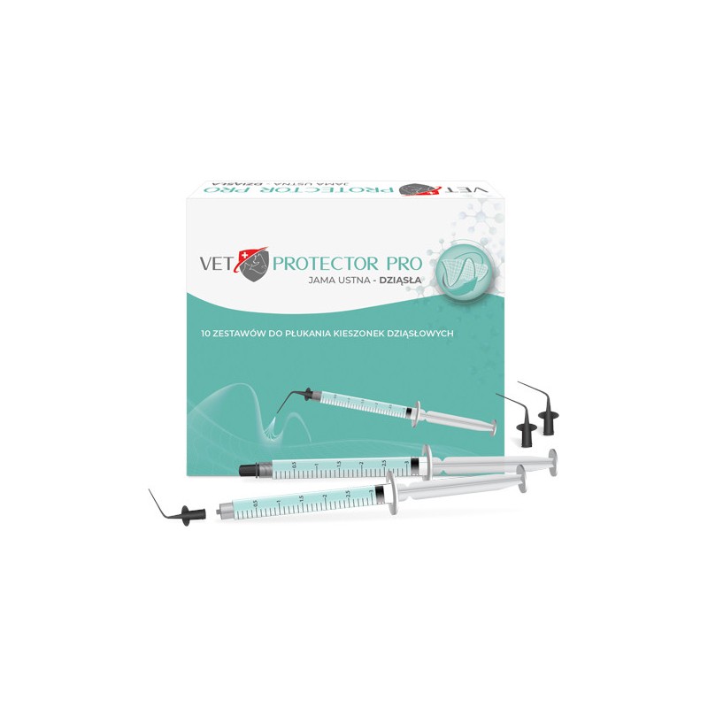 VET PROTECTOR Pro Jama ustna Dziąsła 10x 3ml