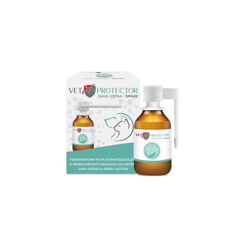 VET PROTECTOR Jama ustna - Spray 30ml