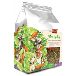 VITAPOL Vita Herbal dla gryzoni i królika - ziele owsa z marchewką 150g