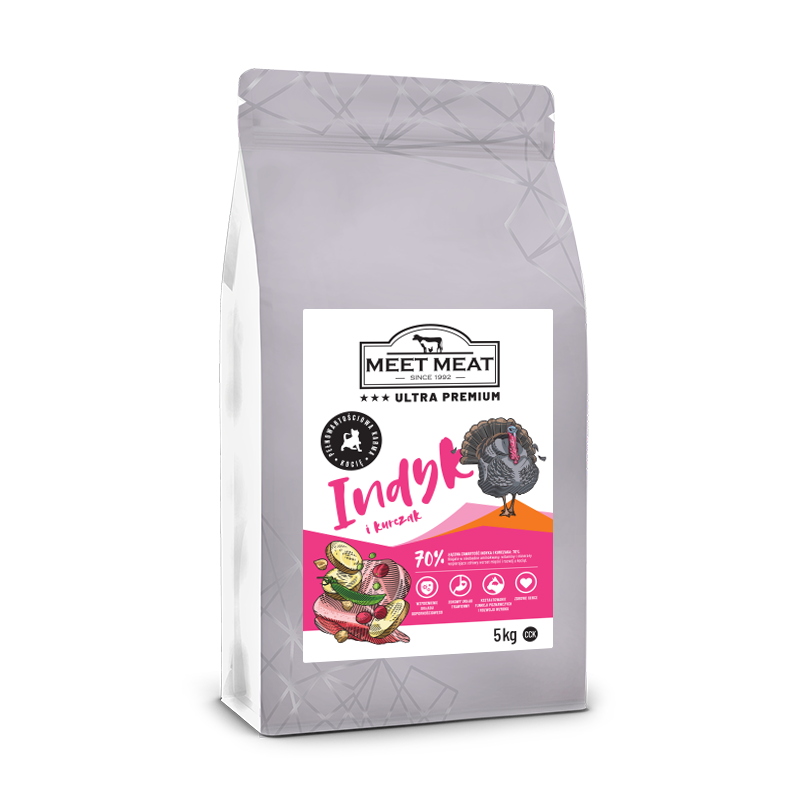 MEET MEAT Cat Kitten Turkey and Chicken 300g