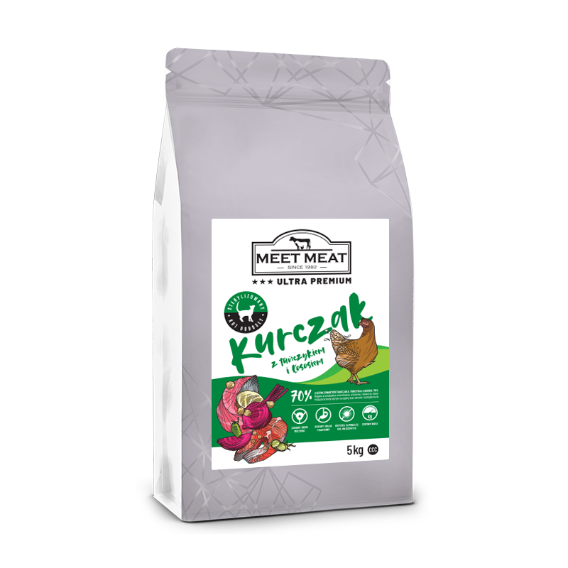 MEET MEAT Cat Sterilised Chicken with Tuna and Salmon 5kg