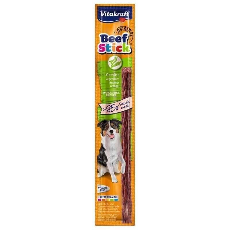 VITAKRAFT Beef Stick Vegetables Warzywa 1 szt.