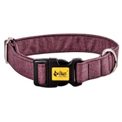 DINGO obroża "Scandi" - fioletowa 4,0 x 75 cm