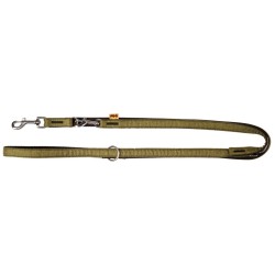 DINGO smycz "Scandi" przedłużana - zielona 2,0 x 220 cm