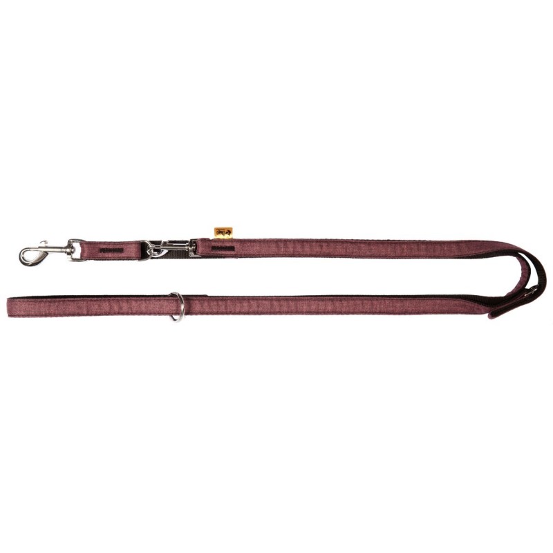 DINGO smycz "Scandi" przedłużana - fioletowa 3,0 x 220 cm