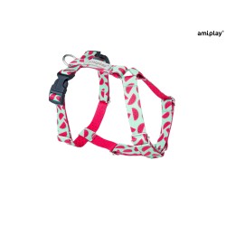 AMIPLAY Szelki regulowane Guard BeHappy - Watermelon L