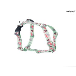 AMIPLAY Szelki regulowane Guard BeHappy - Flamingo XL