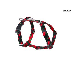 AMIPLAY Szelki regulowane Guard BeHappy - Cherry XL