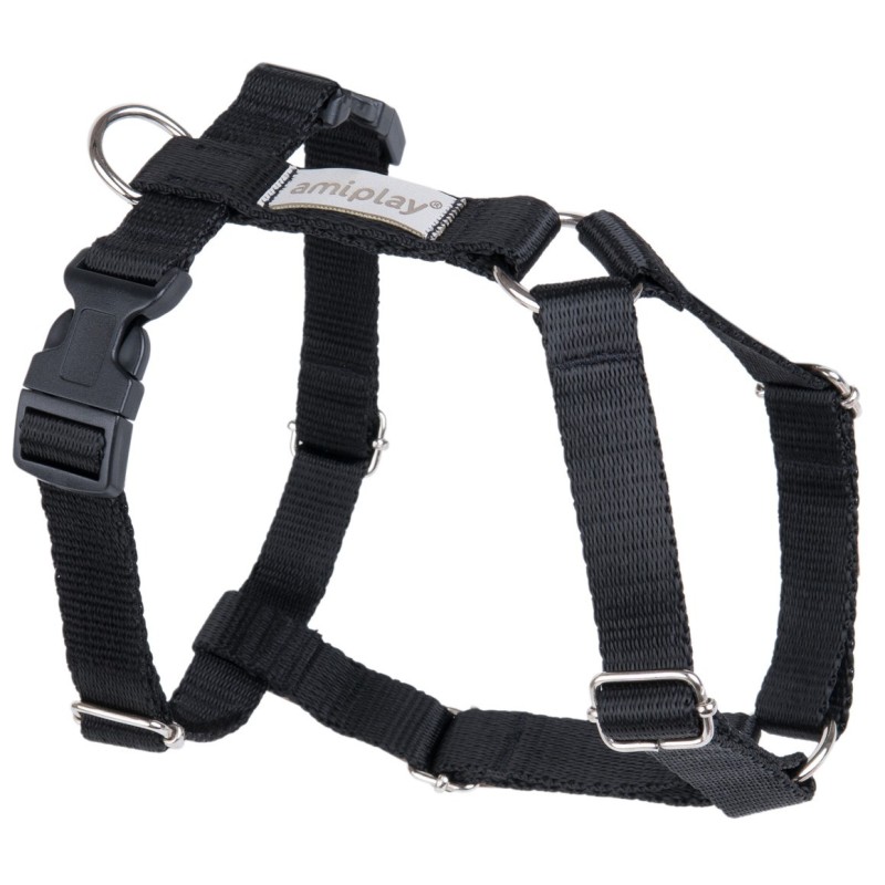 AMIPLAY Szelki Guard Samba - Czarne S