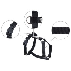 AMIPLAY Szelki Guard Samba - Czarne M