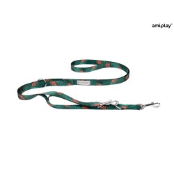 AMIPLAY Smycz regulowana 7 in 1 BeHappy - Jungle M
