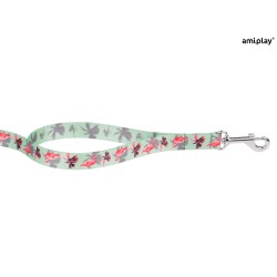 AMIPLAY Smycz BeHappy - Flamingo L