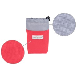 AMIPLAY Torebka na przysmaki Samba - Czerwona