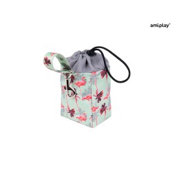 AMIPLAY Torebka na przysmaki BeHappy - Flamingo