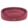 AMIPLAY Montana Legowisko owalne - Bordowe M