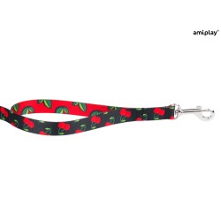 AMIPLAY Smycz BeHappy - Cherry L