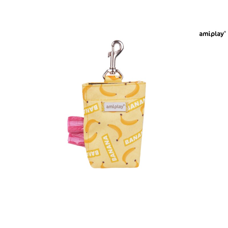 AMIPLAY Torebka na worki do odchodów BeHappy - Banana